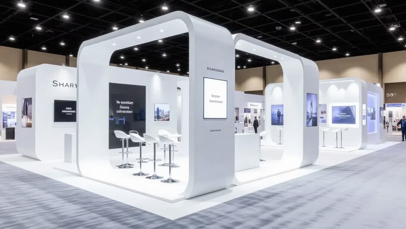 display stands rental2