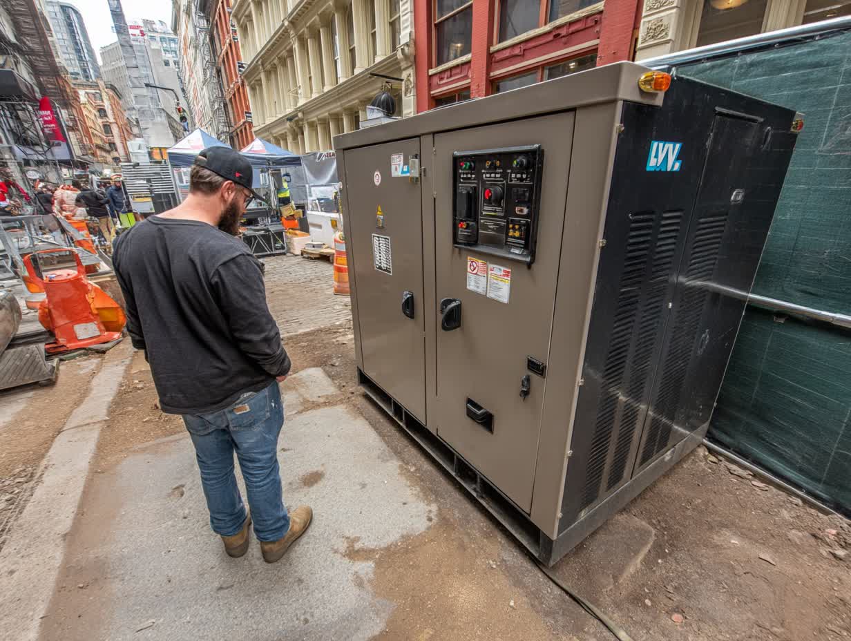 Hybrid Solar Generator Rental NYC
