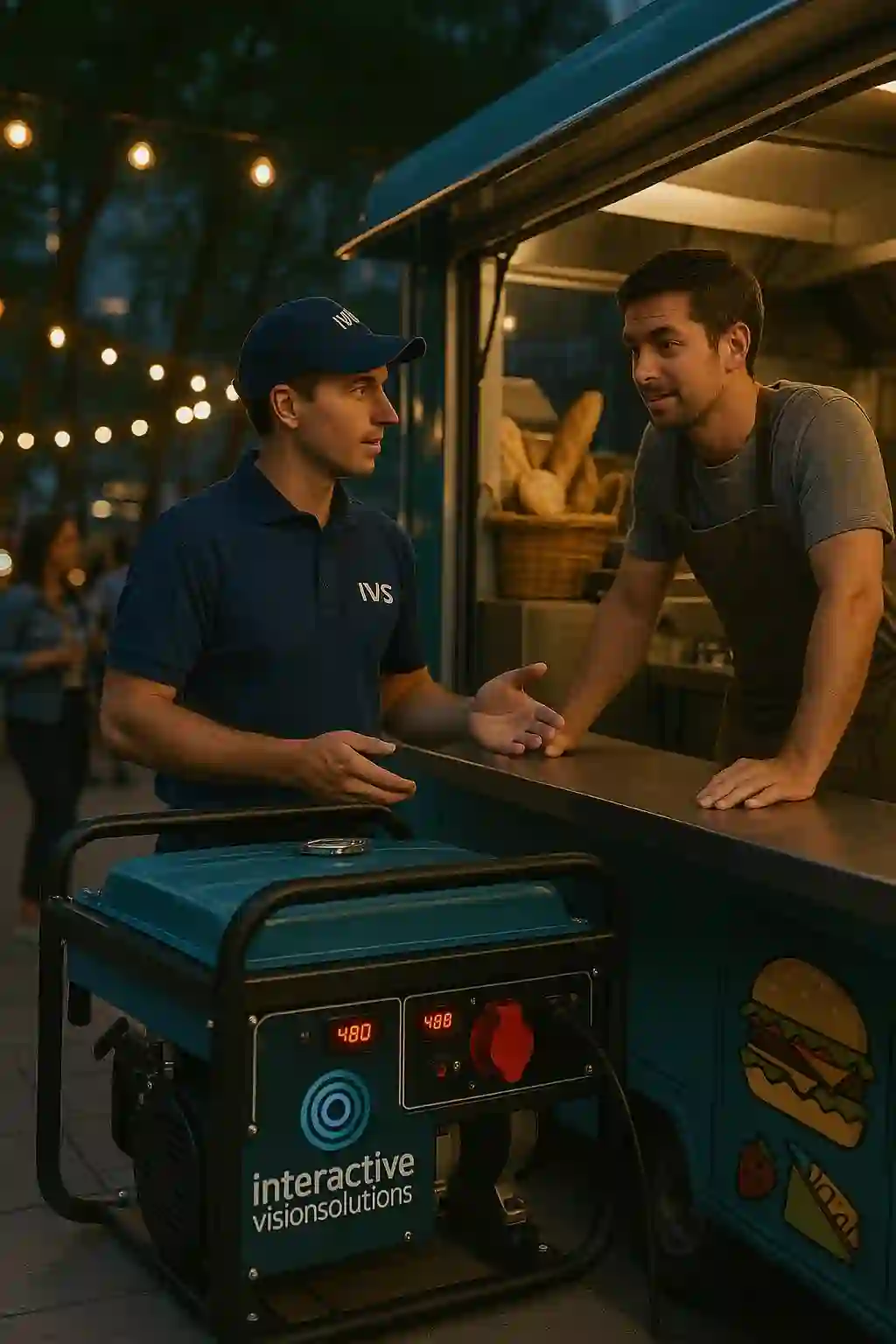 Gasoline generator rental in NYC - portable power for small events