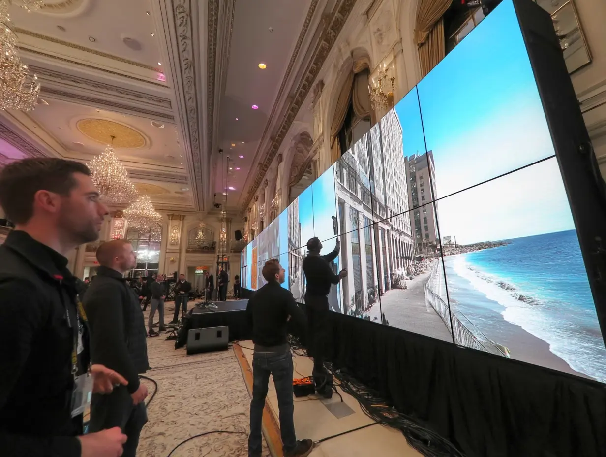 LED VIDEO WALL RENTAL NYC
