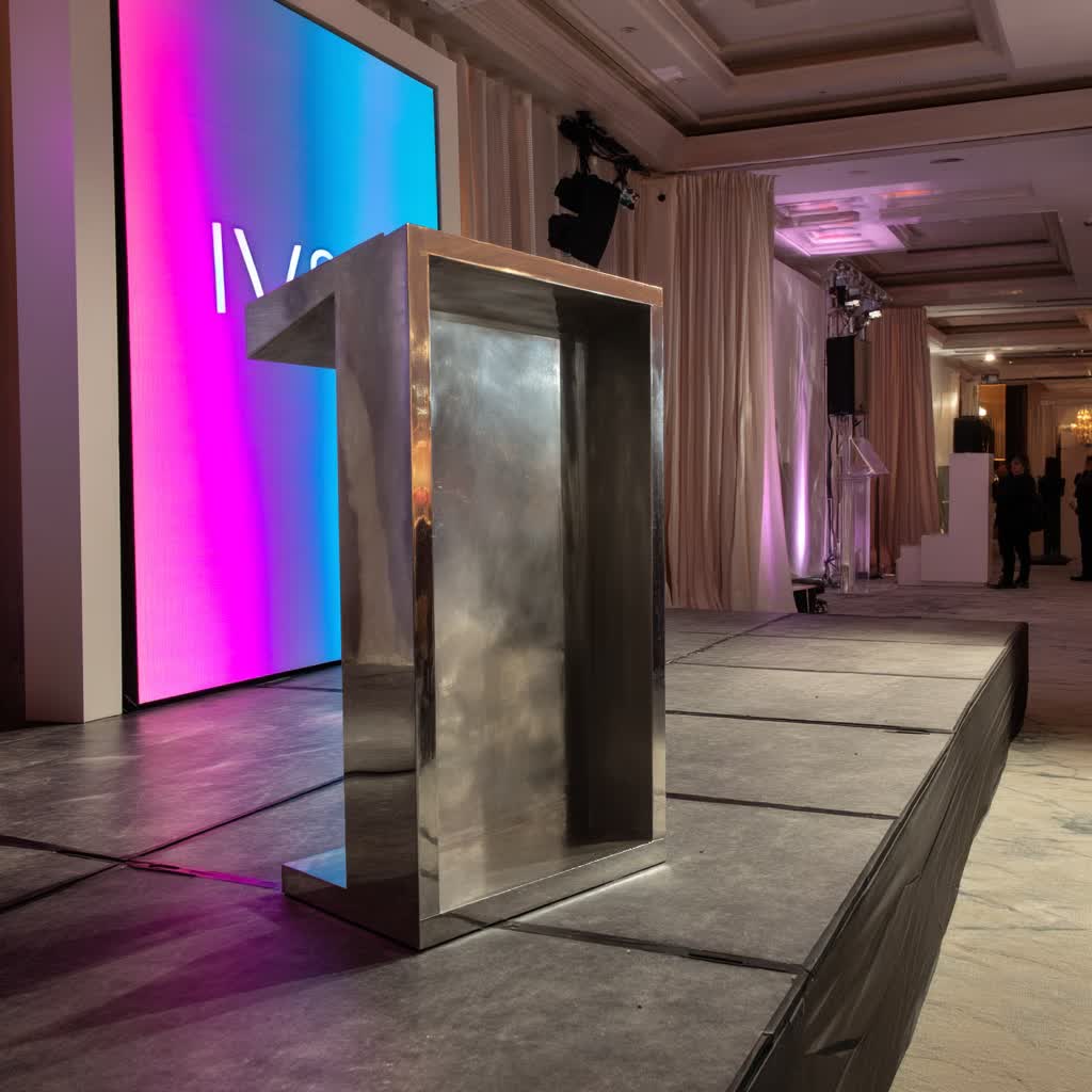 Podium Rental NYC - Professional Lectern for Guest Speaker
