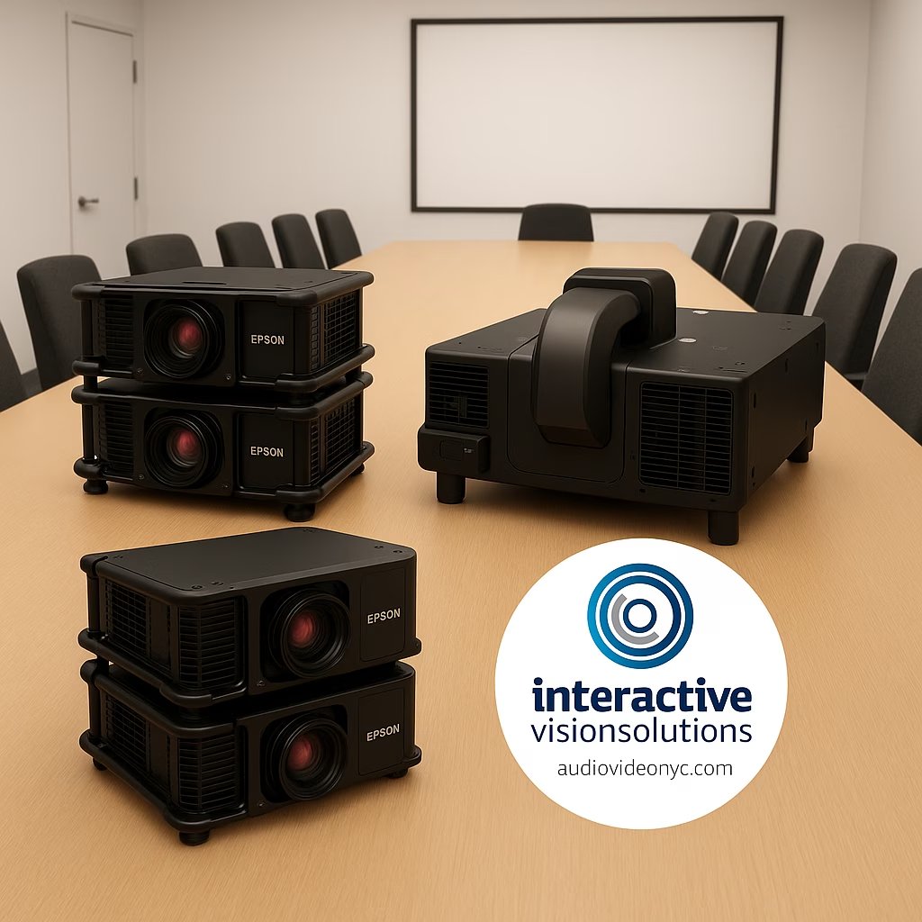 Epson Pro L30000UNL ultra-bright laser projector rental for large Manhattan venues and outdoor events