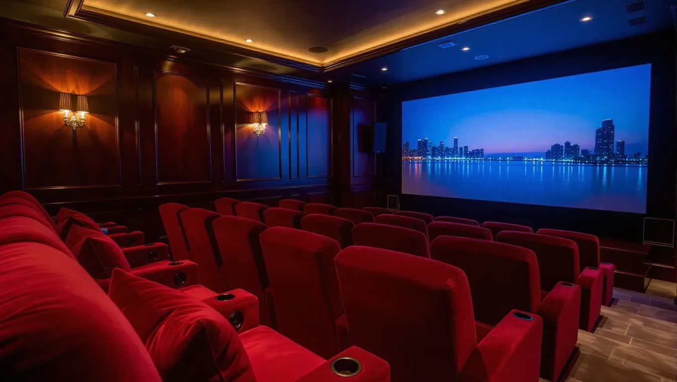 Spectacular custom projection mapping display on architectural surfaces in Manhattan showcasing branded content and interactive visual effects