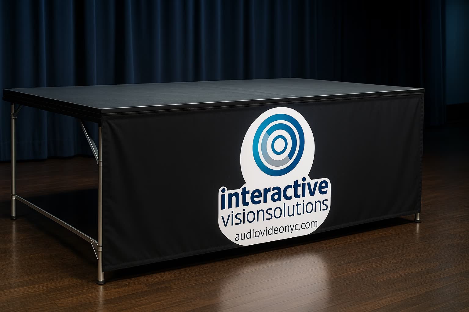 4x8 Stage Riser Platform rental NYC - rectangular stage platform